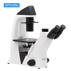 Microscope inversé, transmission de la lumière