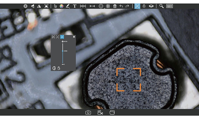 auto focus digital microscope camera