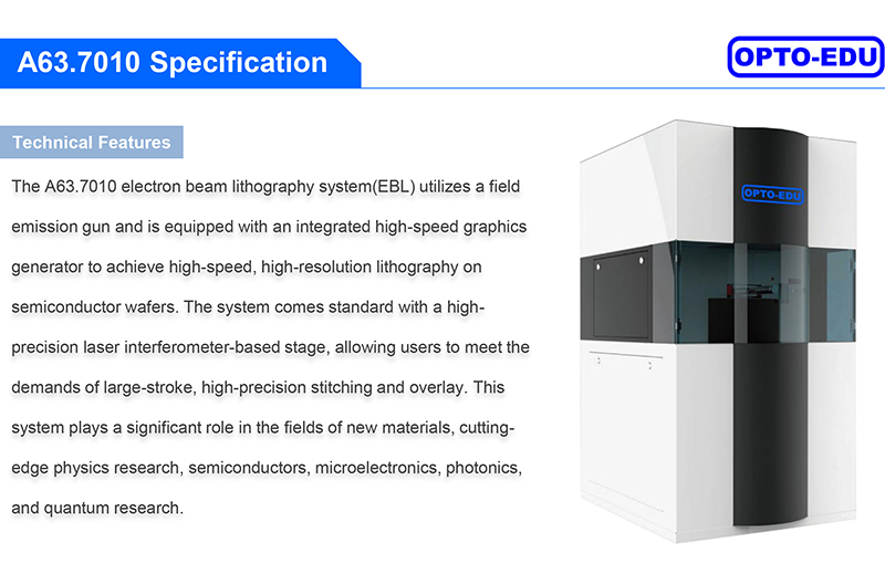 electron beam lithography machine price