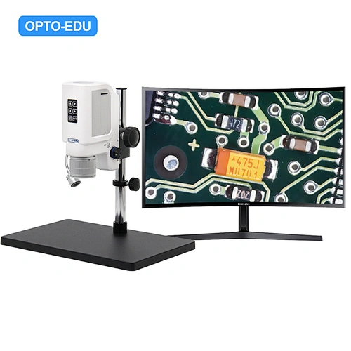 Mikroskop Stereo Digital, 0.7x~4.5x, 12M, HDMI+SD+WIFI(Pilihan)