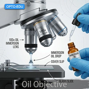 How To Use 100x Oil Objective？
