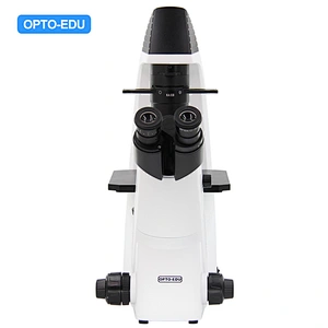 Microscope inversé, transmission de la lumière