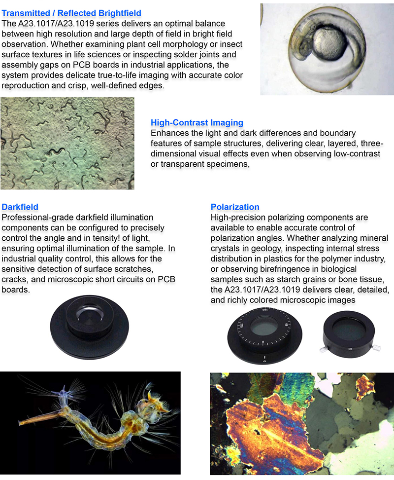 infinity apochromatic optical system
