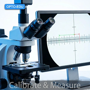 How to Calibrate & Measure Under Microscope?