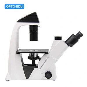 Microscope inversé, transmission de la lumière