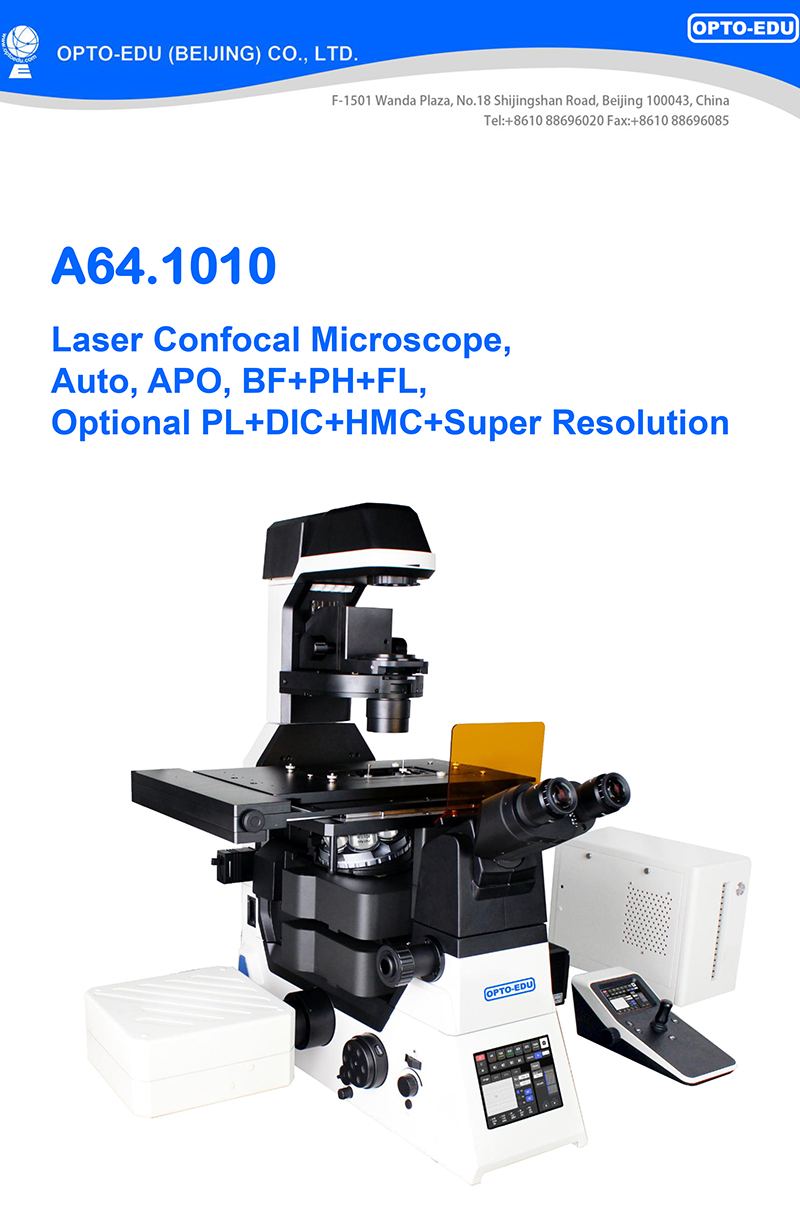 8k scan head confocal system