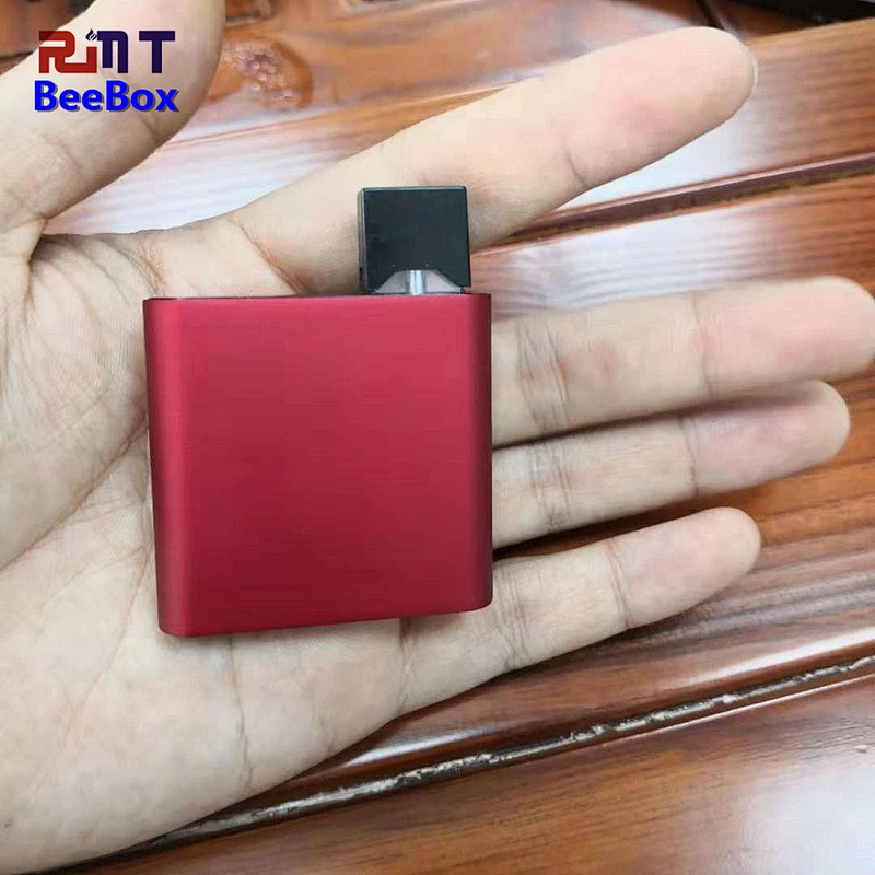 BeeBox Compatiable with JUUL POD preheat battery indicate 450mah include 2 ceramic coil pod