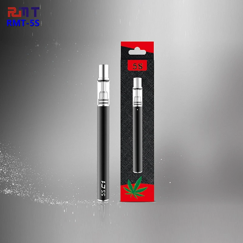 5S C1/C2 Disposable CBD Oil Ceramic Coil Cartridge Vape pen with 320mAh Battery