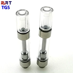 TG5 CBD Cartridge With Ceramic Coil empty Disposable Closed System CBD Cartridge