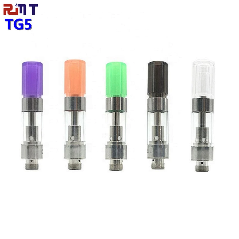 TG5 CBD Cartridge With Ceramic Coil empty Disposable Closed System CBD Cartridge