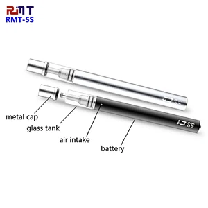 5S C1/C2 Disposable CBD Oil Ceramic Coil Cartridge Vape pen with 320mAh Battery