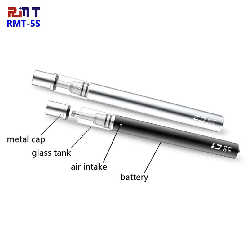 5S C1/C2 Disposable CBD Oil Ceramic Coil Cartridge Vape pen with 320mAh Battery