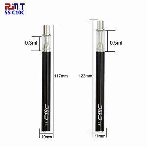 5S C10C Disposable CBD Oil Vape pen with Rechargeable 380mAh Battery Disposable CBD Ceramic Coil Cartridge Vape pen