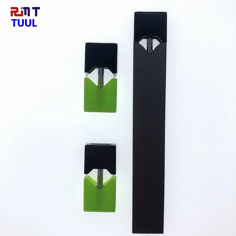 TUUL POD Vape pen Compatiable with JUUL POD Preheat Battery and Ceramic Coil POD for THC Oil