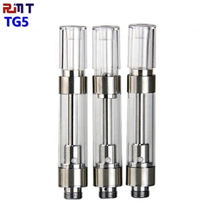 TG5 CBD Cartridge With Ceramic Coil empty Disposable Closed System CBD Cartridge