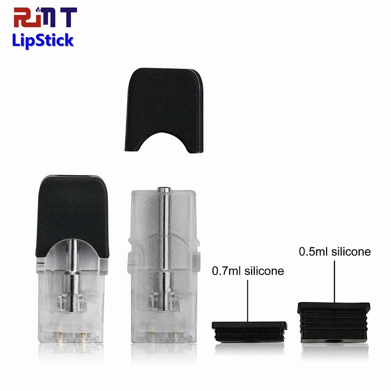 LipStick Vape Pen kit Newest Private Designs POD Ceramic Coil and Compatiable with JPOD