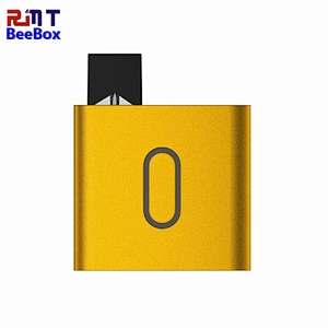 BeeBox Compatiable with JUUL POD preheat battery indicate 450mah include 2 ceramic coil pod