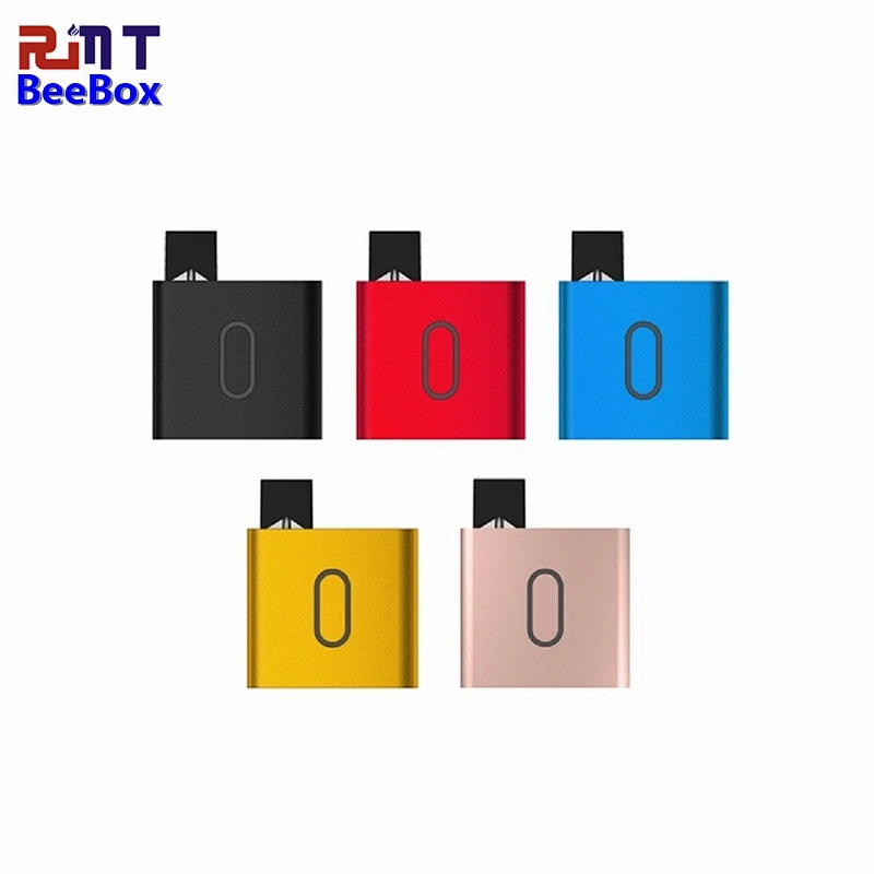 BeeBox Compatiable with JUUL POD preheat battery indicate 450mah include 2 ceramic coil pod