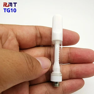 TG10 Full Ceramic Closed System CBD Cartridge easy pass FDA and Heavy Metal Test