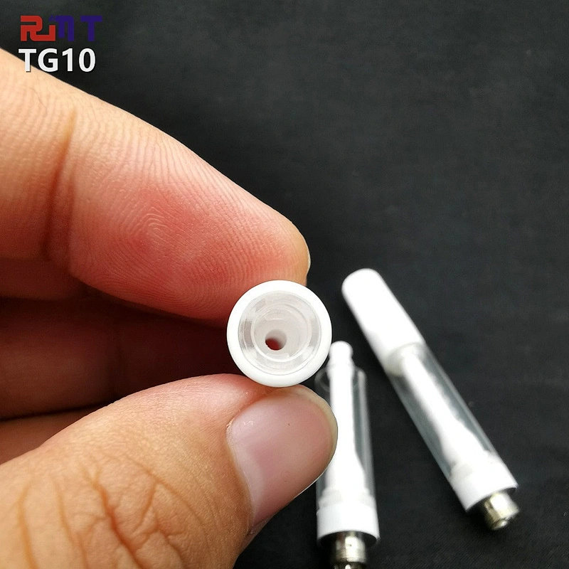 TG10 Full Ceramic Closed System CBD Cartridge easy pass FDA and Heavy Metal Test