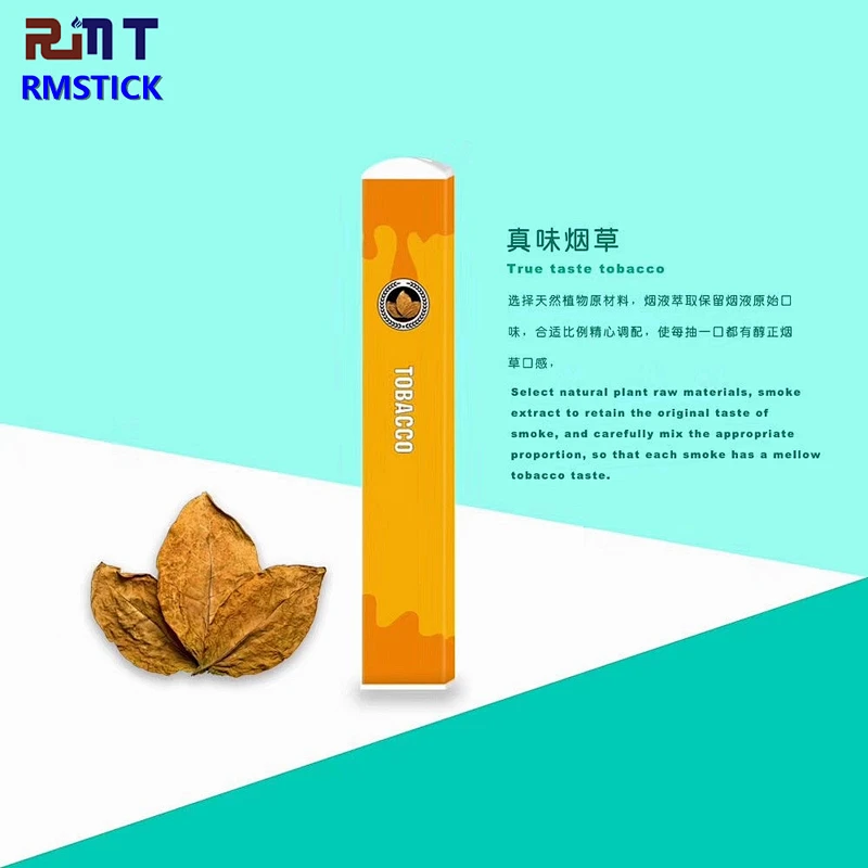 RMSTICK Simple and Popular Vape Pod Multi Flavors Nicotine Salt 300 Puffs Disposable POD Vape pen