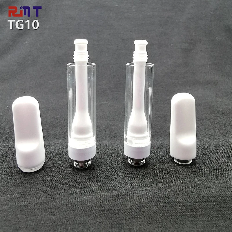 TG10 Full Ceramic Closed System CBD Cartridge easy pass FDA and Heavy Metal Test