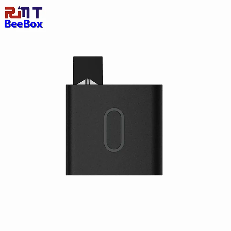 BeeBox Compatiable with JUUL POD preheat battery indicate 450mah include 2 ceramic coil pod