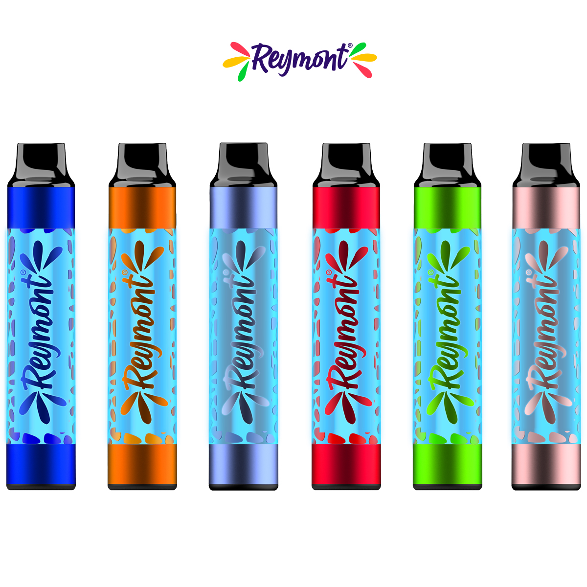Reymont 2021 Puffs 10 LED Light Shinning 7 Colors very Cool and Fairly Attractive Airflow Control Disposable E Cigarette Vape pen