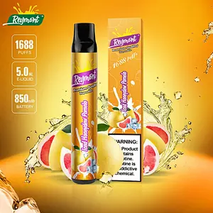 ReyMont 1688 Puffs Premium Quality Disposable Electronic Cigarette Nicotine Salt Multi Flavors Vape pen