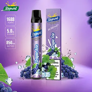 ReyMont 1688 Puffs Premium Quality Disposable Electronic Cigarette Nicotine Salt Multi Flavors Vape pen