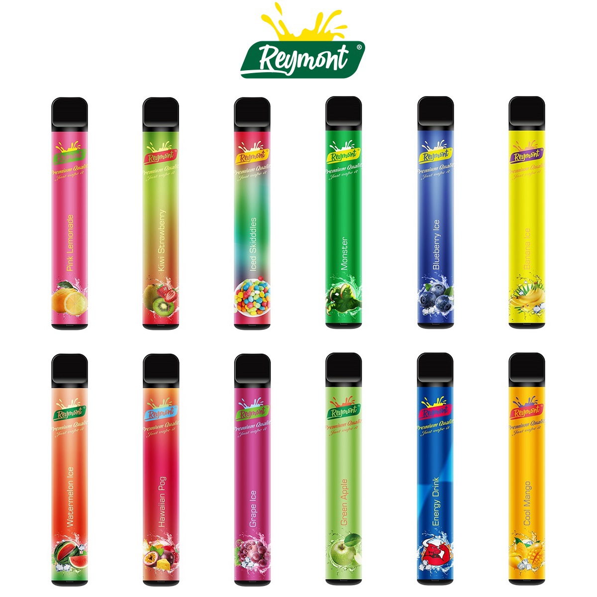 Reymont 688 Puffs Disposable Electronic Cigarette TPD Available 13400 Grade A Battery with Customized Flavors Popular Vape pen