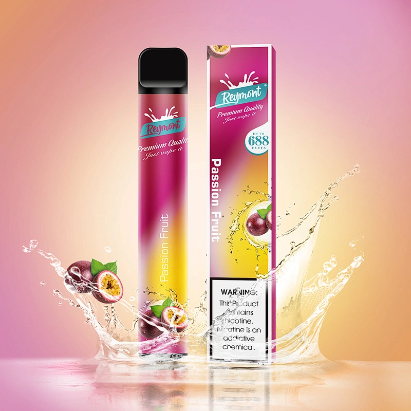 Reymont 688 Puffs Disposable Electronic Cigarette TPD Available 13400 Grade A Battery with Customized Flavors Popular Vape pen