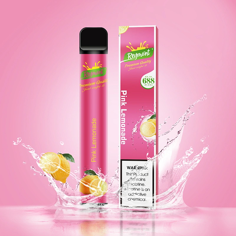 Reymont 688 Puffs Disposable Electronic Cigarette TPD Available 13400 Grade A Battery with Customized Flavors Popular Vape pen