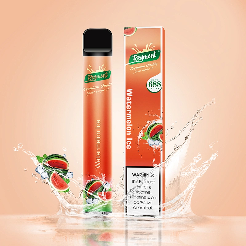Reymont 688 Puffs Disposable Electronic Cigarette TPD Available 13400 Grade A Battery with Customized Flavors Popular Vape pen
