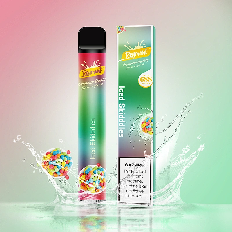 Reymont 688 Puffs Disposable Electronic Cigarette TPD Available 13400 Grade A Battery with Customized Flavors Popular Vape pen