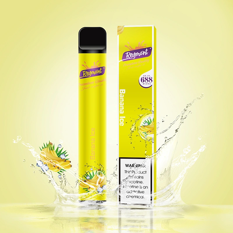 Reymont 688 Puffs Disposable Electronic Cigarette TPD Available 13400 Grade A Battery with Customized Flavors Popular Vape pen