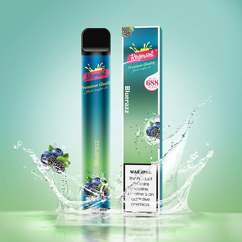 Reymont 688 Puffs Disposable Electronic Cigarette TPD Available 13400 Grade A Battery with Customized Flavors Popular Vape pen