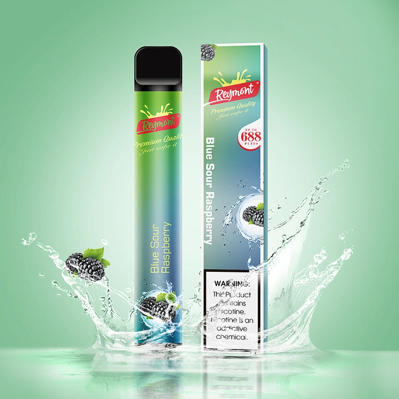 Reymont 688 Puffs Disposable Electronic Cigarette TPD Available 13400 Grade A Battery with Customized Flavors Popular Vape pen