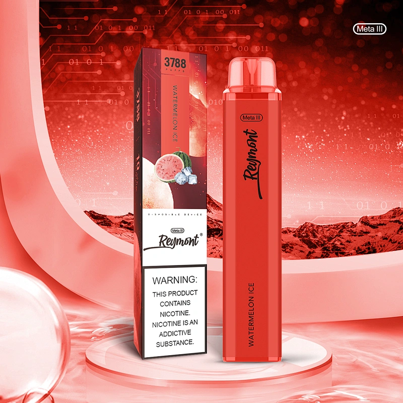 Reymont Meta III Mesh Coil up to 3788 Puffs 21350 Battery 12ML Capacity Disposable Electronic Cigarette Vape pen