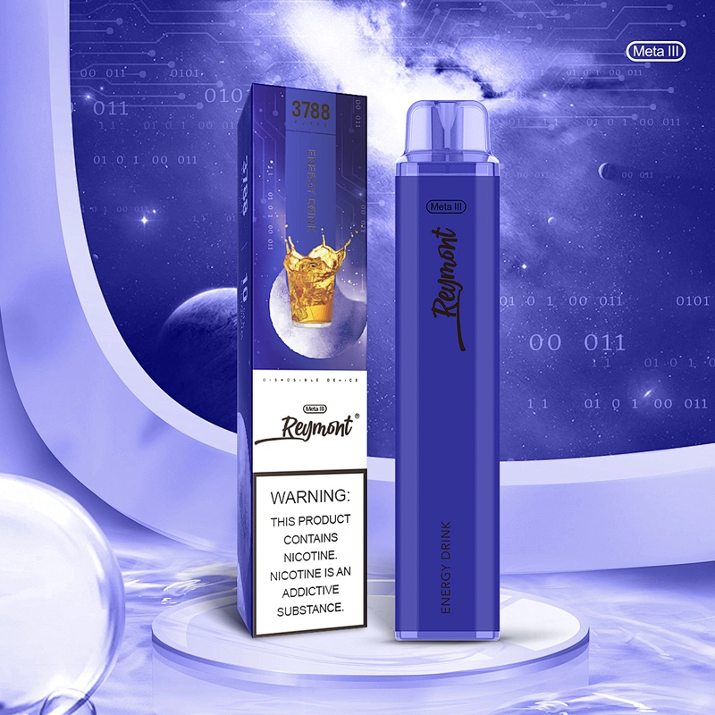 Reymont Meta III Mesh Coil up to 3788 Puffs 21350 Battery 12ML Capacity Disposable Electronic Cigarette Vape pen