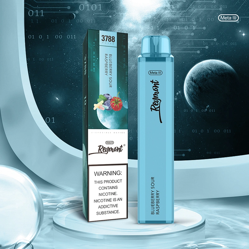 Reymont Meta III Mesh Coil up to 3788 Puffs 21350 Battery 12ML Capacity Disposable Electronic Cigarette Vape pen