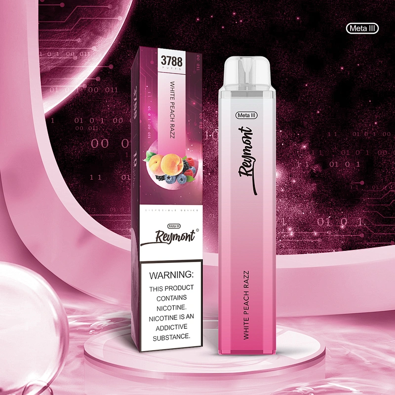 Reymont Meta III Mesh Coil up to 3788 Puffs 21350 Battery 12ML Capacity Disposable Electronic Cigarette Vape pen