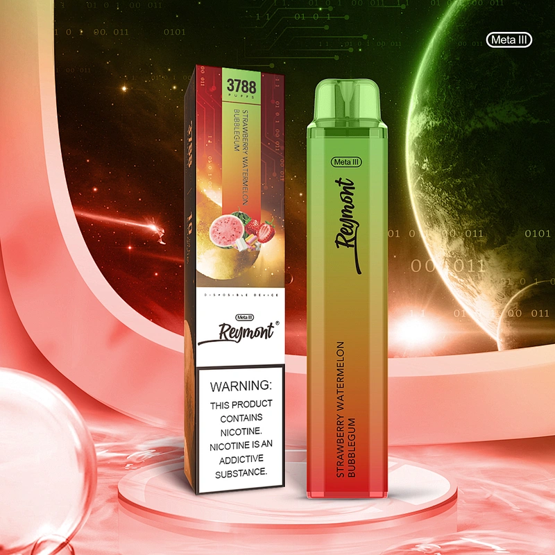 Reymont Meta III Mesh Coil up to 3788 Puffs 21350 Battery 12ML Capacity Disposable Electronic Cigarette Vape pen