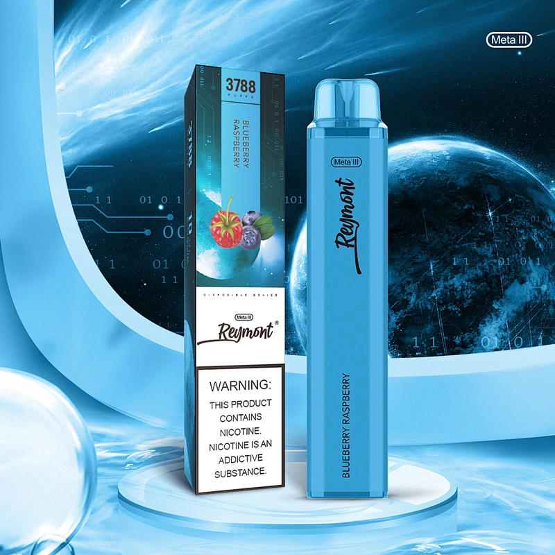 Reymont Meta III Mesh Coil up to 3788 Puffs 21350 Battery 12ML Capacity Disposable Electronic Cigarette Vape pen