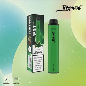 Reymont Meta III Mesh Coil up to 3788 Puffs 21350 Battery 12ML Capacity Disposable Electronic Cigarette Vape pen