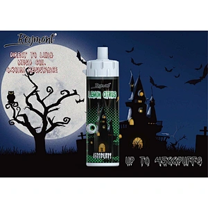 Reymont DTL Big and Bigger Vape Cloudy 0.8ohm Up to 4588 Puffs Direct To Lung Mesh Coil as Steel Cannon Rechargeable Disposable Electronic Cigarette Vape pen