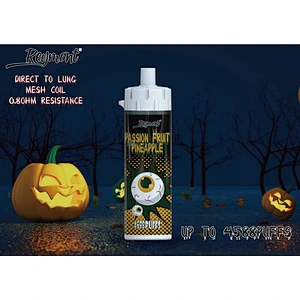 Reymont DTL Big and Bigger Vape Cloudy 0.8ohm Up to 4588 Puffs Direct To Lung Mesh Coil as Steel Cannon Rechargeable Disposable Electronic Cigarette Vape pen