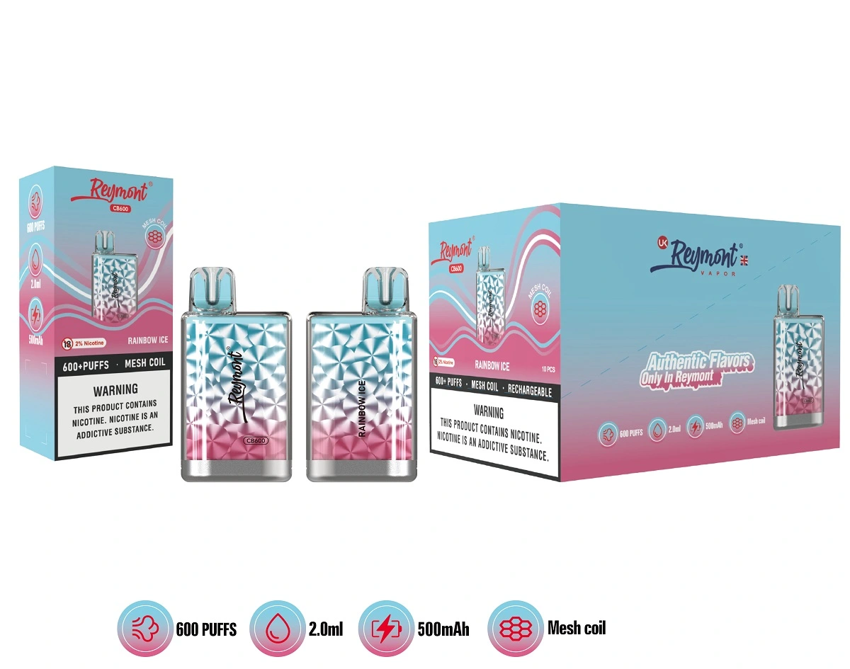 Reymont CB600, CB600 PUFFS, 600 PUFFS, Crystal Box Mod