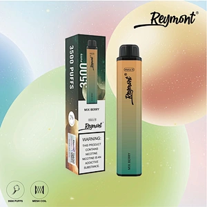 Reymont Meta III Mesh Coil up to 3788 Puffs 21350 Battery 12ML Capacity Disposable Electronic Cigarette Vape pen