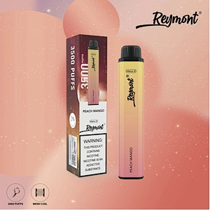Reymont Meta III Mesh Coil up to 3788 Puffs 21350 Battery 12ML Capacity Disposable Electronic Cigarette Vape pen